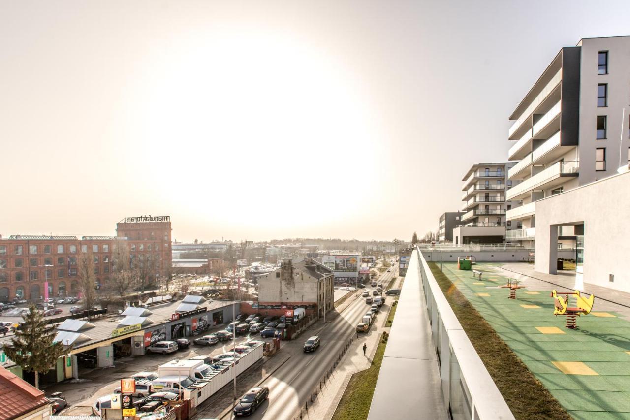 Royal Manu Apartment Netflix Łódź Eksteriør billede